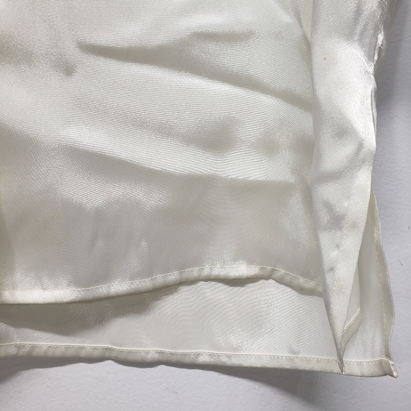 Vintage Victoria's Secret Satin Long Sleeve Sleep Shirt XS Y2K Oversized - Picture 11 of 12